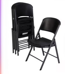 Black Folding Chairs