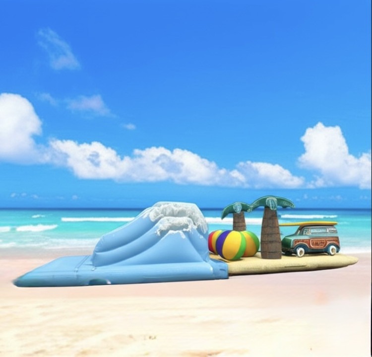 Beach Ball Obstacle Course